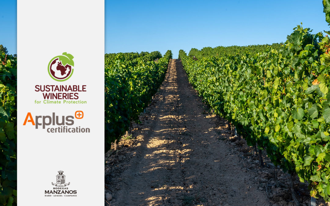 Bodegas Manzanos obtains the Sustainable Wineries for Climate Protection certificate